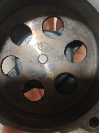 Corona y tapa embrague bzm 80mm minimoto