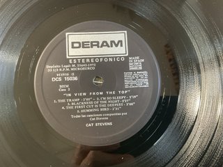 Cat Stevens - The View From The Top x2 Vinilo