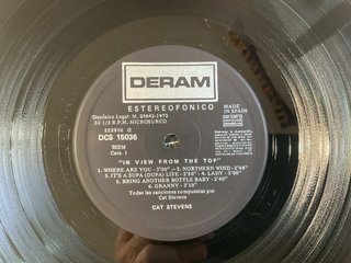 Cat Stevens - The View From The Top x2 Vinilo