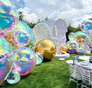 Pelotas decorativas gigantes - shiny ball