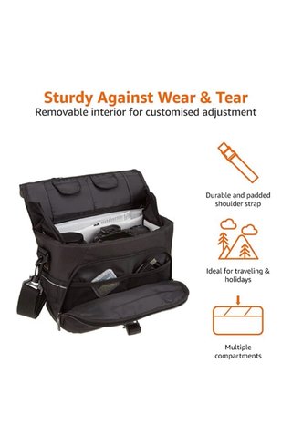 Bolsa Cámara DSLR Amazon Basics NUEVA Precintada