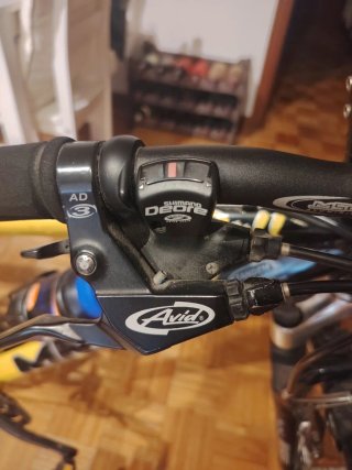 Bicicleta de Montaña Amarilla