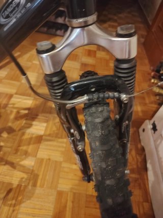 Bicicleta de Montaña Amarilla