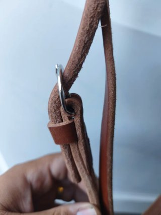 Cabezada caballo cuero nueva