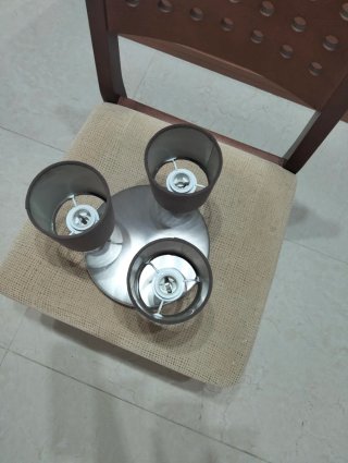 Lámpara de salón/salita 3 focos