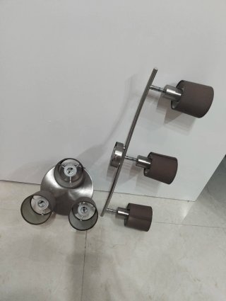 Lámpara de salón/salita 3 focos