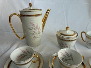 Vajilla Santa Clara Porcelana Oro