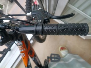 Bicicleta 20 Negra y Naranja