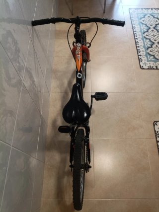 Bicicleta 20 Negra y Naranja