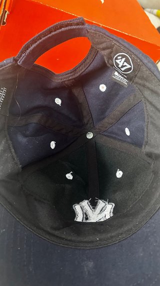 Gorra New Era Yankees Negra y Blanca