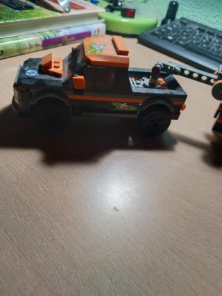 Camión y Barco Lego Naranja