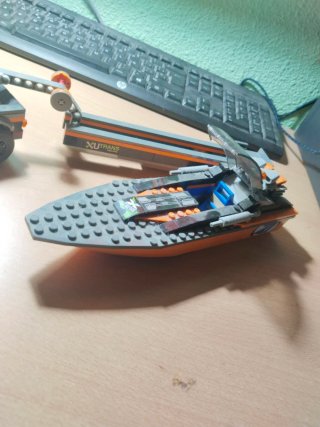 Camión y Barco Lego Naranja