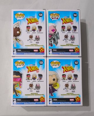 Pop! X-Men '97 Jubilee Magneto Storm Nomrod