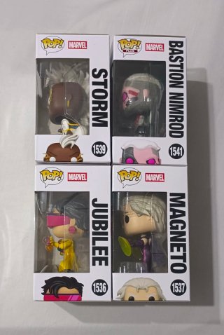 Pop! X-Men '97 Jubilee Magneto Storm Nomrod