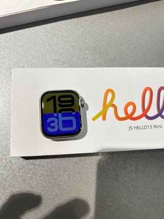 Smartwatch JS HELLO13 Mini Beige/Plata
