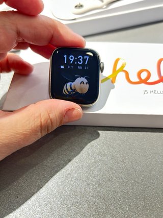 Smartwatch JS HELLO13 Mini Beige/Plata