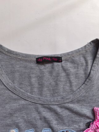 Camiseta Made with Love Pink Tee