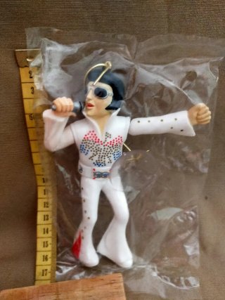 Figura Elvis Presley para Coche Nueva en su Envase