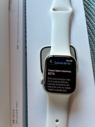 Apple Watch Serie 8 Plata/Blanco