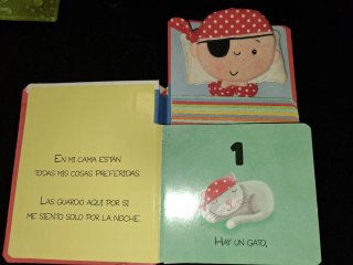 En mi camita de pirata