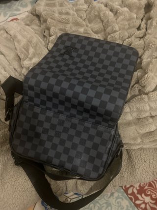 Bandolera LV Gris - Usada 2 Veces