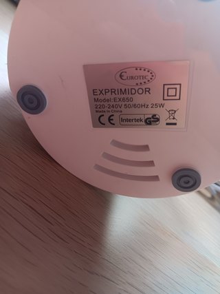 Exprimidor Eurotec Naranja