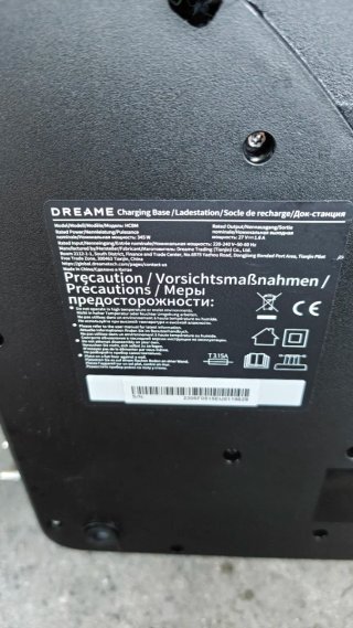 Base di ricarica Dreame H14-15 Pro