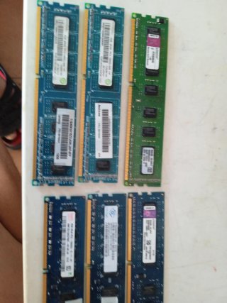Lote. Módulos RAM DDR3 4GB x 4