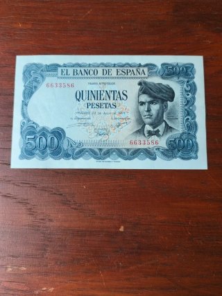 500 Pesetas 1971 Jacinto Verdaguer