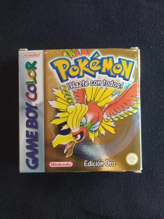 Pokémon Edición Oro Game Boy Color