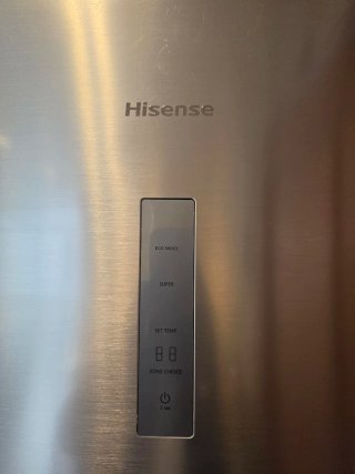 Nevera Hisense Acero Inoxidable