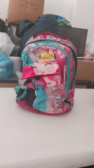 Zaino bambina principessa con paillettes