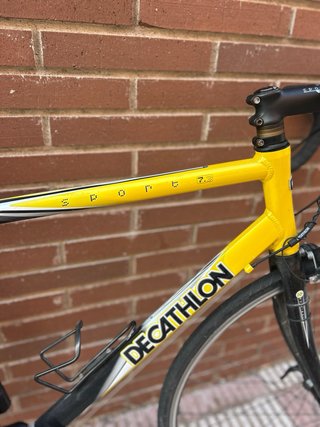 Bici Carretera Decathlon Sport 7.3 Amarilla