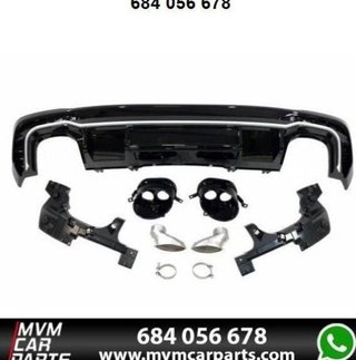 Difusor Trasero Audi A4 2020+ Look RS4
