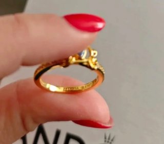 Anillo Pandora Cenicienta Carroza Disney