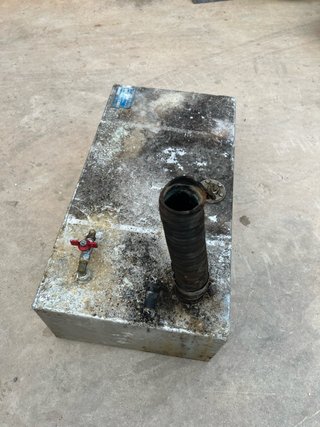 Depósito de acero inoxidable