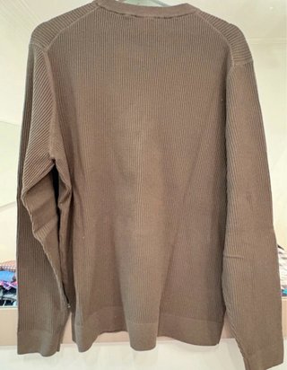 Jersey MNG canalé verde Talla XL