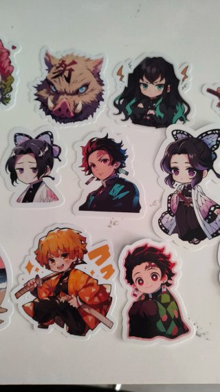 15 Stickers Vinilo Kimetsu no Yaiba