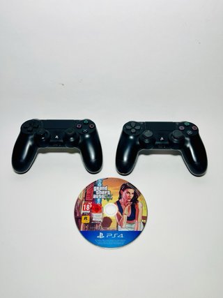 PS4 Fat 12.50 – 2 Controller + GTA 5 | Funzionante