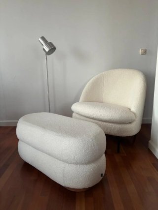 Banco Leo Maisons du Monde beige