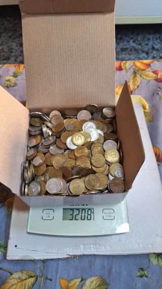 Lote 100% Pesetas Españolas al granel - 3,2 kg