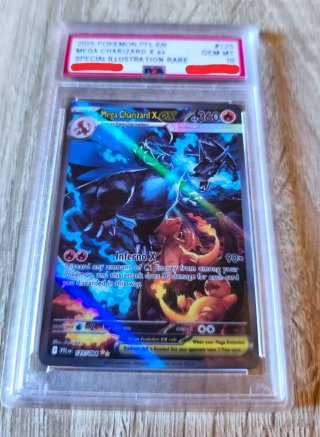 Carta Pokemon Mega Charizard X ex 125/094