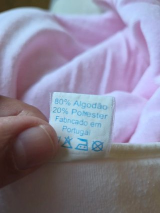 Manta cuna rosa con conejito
