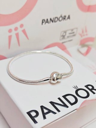 Pulsera Pandora 19cm Circonitas Corazón