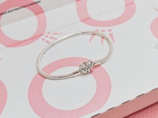 Pulsera Pandora 19cm Circonitas Corazón