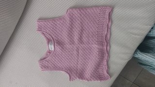 Camiseta de encaje para niña 9/10