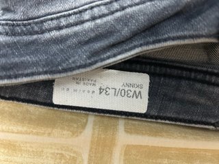 Vaqueros Denim.co Talla 38/M Gris Oscuro