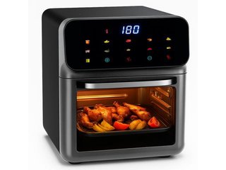 Freidora de aire tipo horno 8,5 L 1350 W puerta