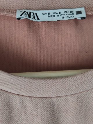Vestido Zara Rosa
