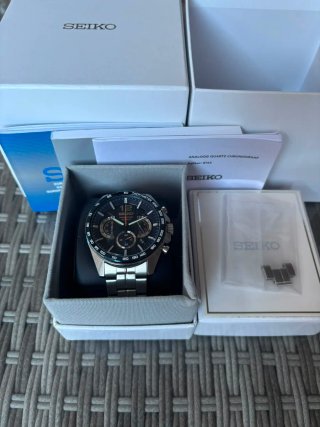 Seiko Neo Sports Chrono Azul/Plata